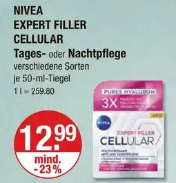 V Markt Nivea expert filler cellular tagespflege Angebot