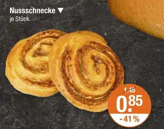 V Markt Nussschnecke Angebot
