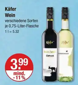 V Markt Käfer wein Angebot