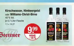 V Markt Stettner kirschwasser Angebot