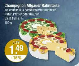 V Markt Champignon allgäuer rahmtorte Angebot