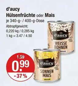 V Markt D’aucy weiße bohnen Angebot