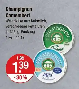 V Markt Champignon camembert Angebot