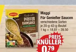 V Markt Maggi für genießer saucen pfeffer rahmsauce Angebot