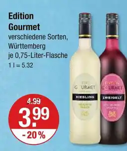 V Markt Edition gourmet riesling Angebot
