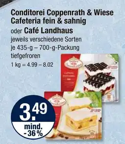 V Markt Conditorei coppenrath & wiese cafeteria fein & sahnig Angebot