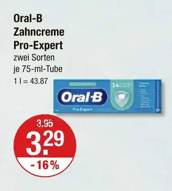 V Markt Oral-b zahncreme pro-expert Angebot
