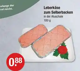 V Markt Leberkäse zum selberbacken Angebot