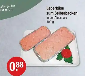 V Markt Leberkäse zum selberbacken Angebot