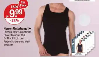 V Markt Herren unterhemd Angebot