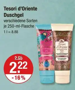 V Markt Tesori d’oriente duschgel Angebot