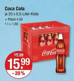 V Markt Coca cola cola Angebot