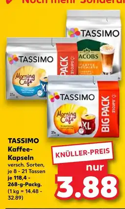 Kaufland Tassimo morning café Angebot