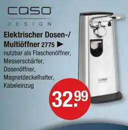 V Markt Caso design elektrischer dosen-/multiöffner Angebot