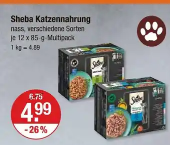 V Markt Sheba katzennahrung Angebot