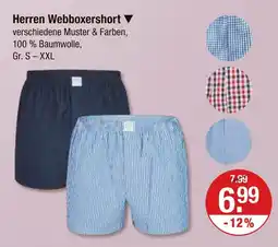 V Markt Herren webboxershort Angebot