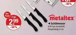 V Markt Metaltex schälmesser Angebot