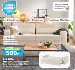 Möbel Kraft Möbel kraft big sofa mit schlaffunktion Angebot