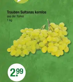 V Markt Trauben sultanas kernlos Angebot