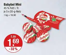 V Markt Babybel mini Angebot