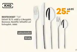 Möbel Kraft Khg besteckset 718 Angebot