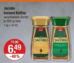 V Markt Jacobs instant kaffee Angebot