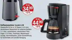 V Markt Kaffeemaschine tka2m113 Angebot