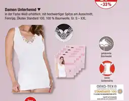 V Markt Damen unterhemd Angebot