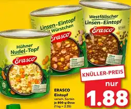 Kaufland Erasco hühner nudel-topf Angebot