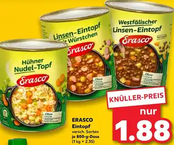 Kaufland Erasco hühner nudel-topf Angebot