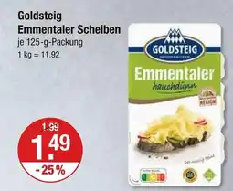 V Markt Goldsteig emmentaler scheiben Angebot