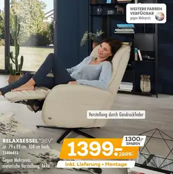 Möbel Kraft Relaxsessel 36v Angebot