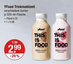 V Markt Yfood trinkmahlzeit Angebot