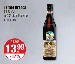 V Markt Fernet branca Angebot