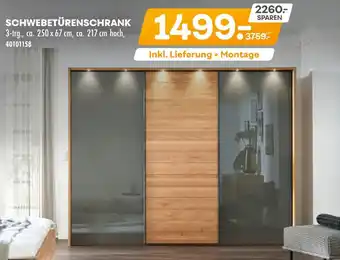 Möbel Kraft Schwebetürenschrank Angebot