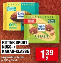 Handelshof Ritter sport nuss- / kakao-klasse Angebot