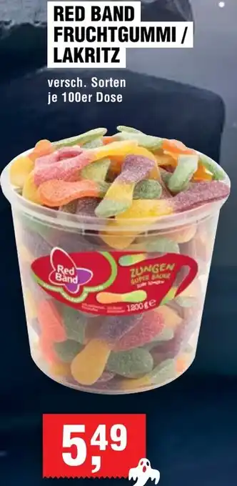 Handelshof Red band fruchtgummi / lakritz Angebot