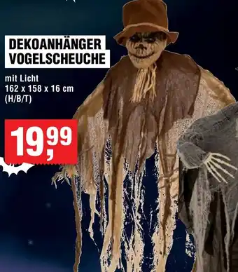 Handelshof Dekoanhänger vogelscheuche Angebot