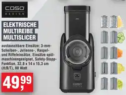 Handelshof Caso elektrische multireibe multislicer Angebot