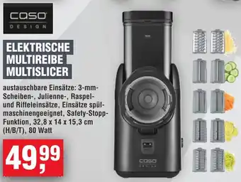 Handelshof Caso elektrische multireibe multislicer Angebot