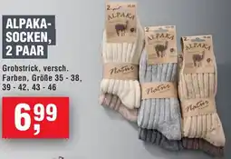 Handelshof Alpaka socken, 2 paar Angebot