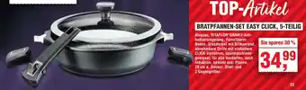 Handelshof Bratpfannen-set easy click, 5-teilig Angebot