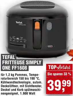 Handelshof Tefal fritteuse simply one FF1608 Angebot