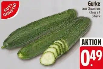 E-Center GUT & GÜNSTIG Gurke Angebot