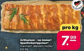 NETTO Grillsaison – iss immer! spanferkelrippchen Angebot