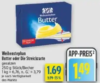 diska Weihenstephan Butter oder Die Streichzarte Angebot