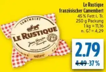 diska Le Rustique französischer Camembert Angebot