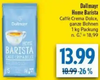 diska Dallmayr Home Barista Angebot