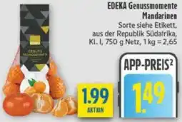 diska EDEKA Genussmomente Mandarinen Angebot