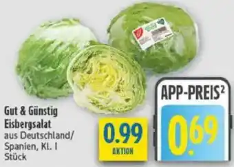 diska Gut & Günstig Eisbergsalat Angebot